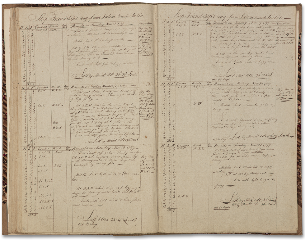An open logbook